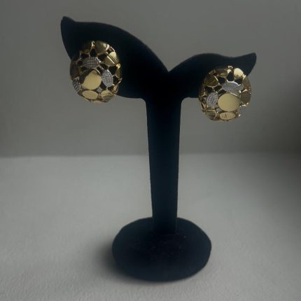 Bold Oval Gold Filled Earrings