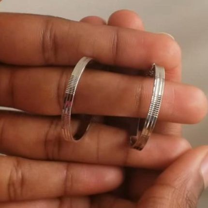 Silver Hoop Earrings