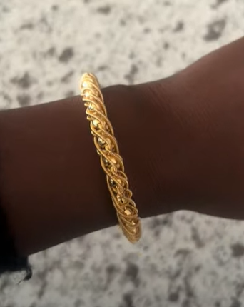 Gold plated wire with balls