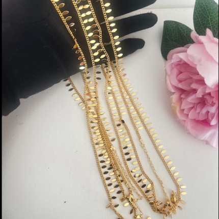 Gold plated waist chain