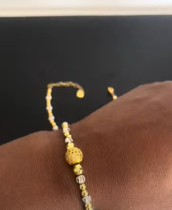 2 tones bracelet (Gold and silver)