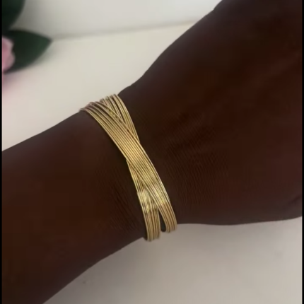 Romania gold bangle