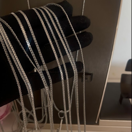 22" Silver Carpet Chain