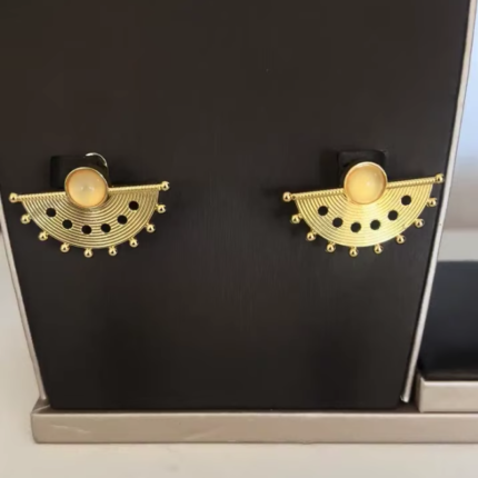 Romania gold hook earrings