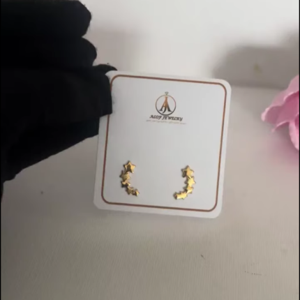 Multiple piercings illusions stud earrings