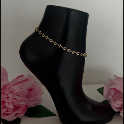 Romania gold anklet