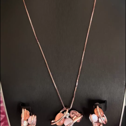 Rose gold set