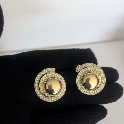 Romania gold earrings